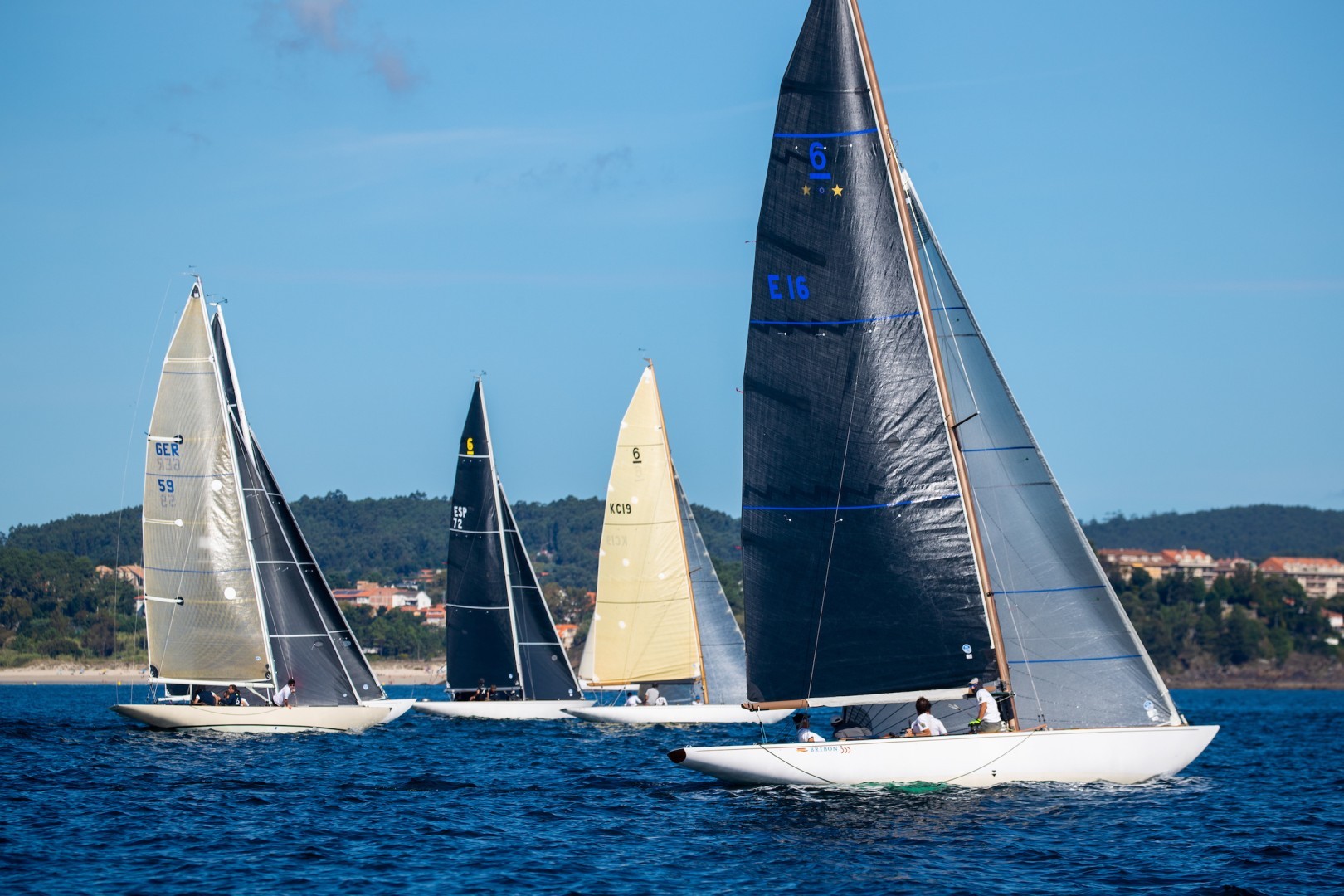 6 Metre Classics sailing in Sanxenxo