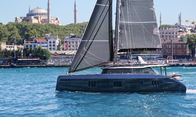 The Electric Sunreef 80 Eco in Istanbul