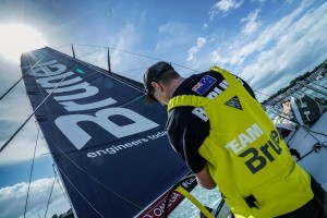 The Volvo Ocean Race fleet left Auckland for Itajaí, Brazil on Sunday following a spectacular start to Leg 7 from the City of Sails