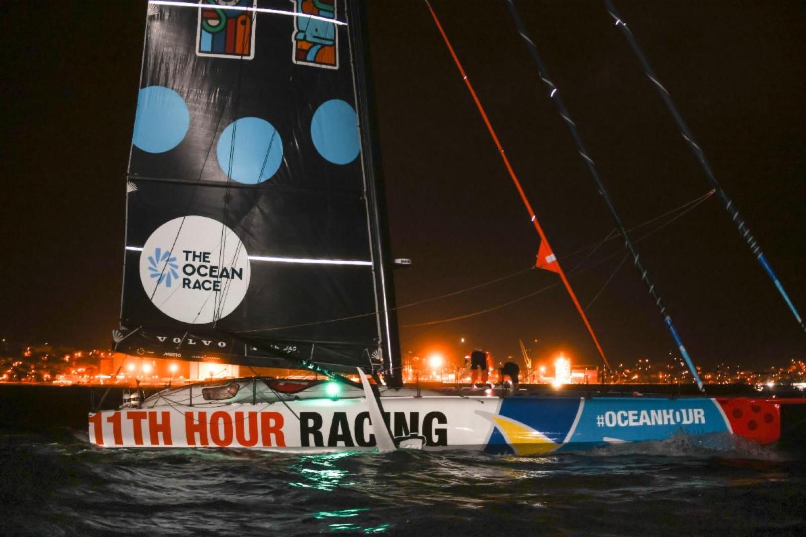 11th Hour Racing Team claims second place for Leg 1 of The Ocean Race © Sailing Energy