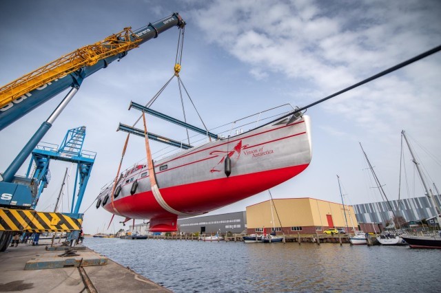 Expedition vessel Pelagic 77 was launched at KM Yachtbuilders
