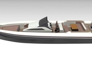 The new 12-metre RIB of the Greek shipyard combines performance and comfort