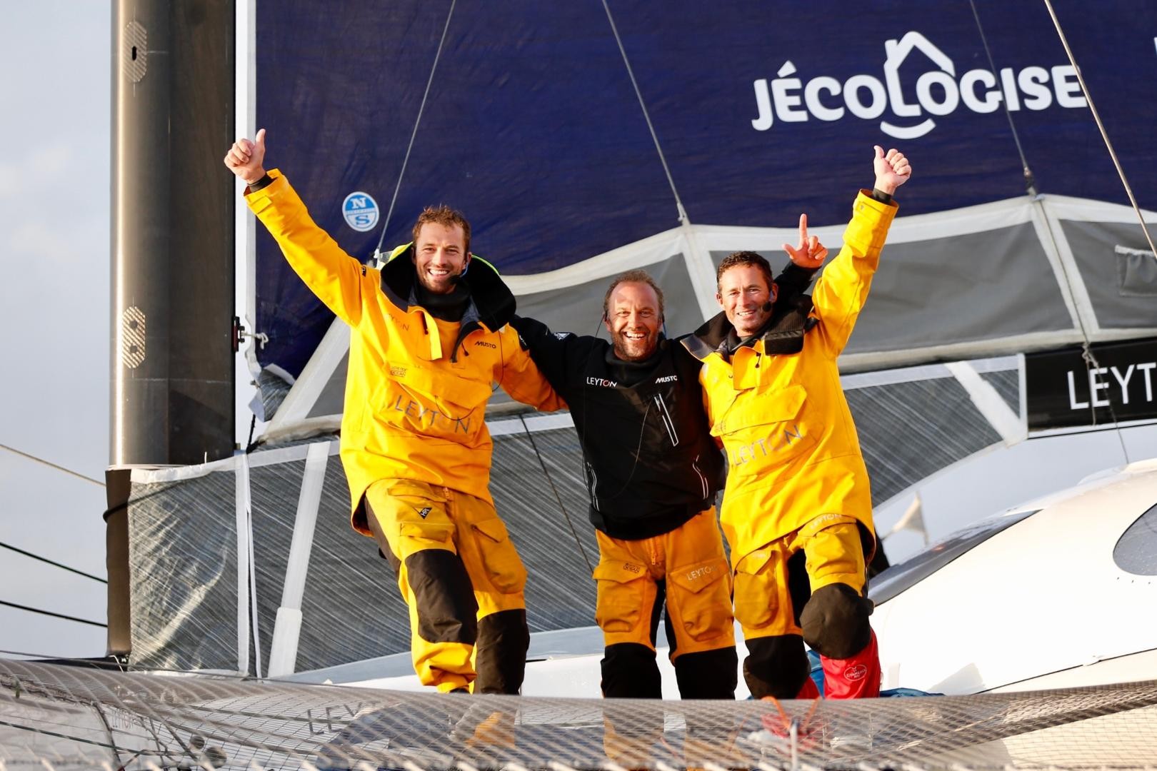 Sam Goodchild skippers Leyton to victory on the Pro Sailing tour 2021 offshore final rush race