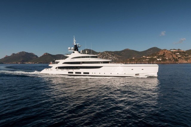 M/Y Triumph one of the most recent megayachts launched by Benetti