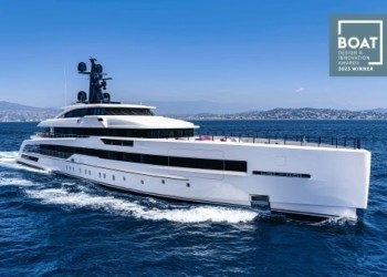 CRN M/Y Rio has won the accolade for Best Naval Architecture