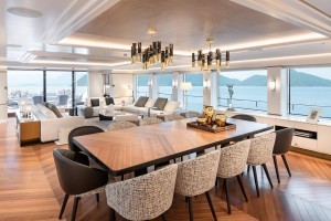 Step inside the new 41-meter motor yacht Fifty-Five with Hot Lab