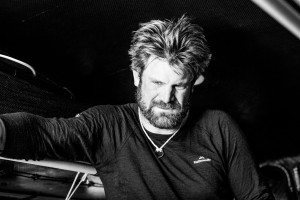 Simeon Tienpont just awake and about to go on. watch - Leg 8 from Itajai to Newport, Day 13 on board AkzoNobel. 05 May, 2018. Brian Carlin/Volvo Ocean Race