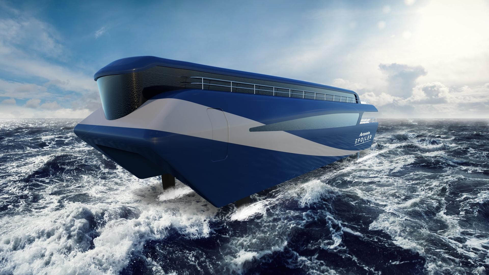 Artemis Technologies is leading the Belfast Maritime Consortium to build a new class of zero-emission fast ferries