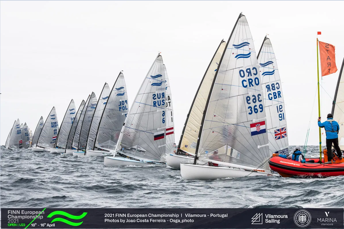 Fortune favours the consistent on day 3 at Finn Europeans in Vilamoura