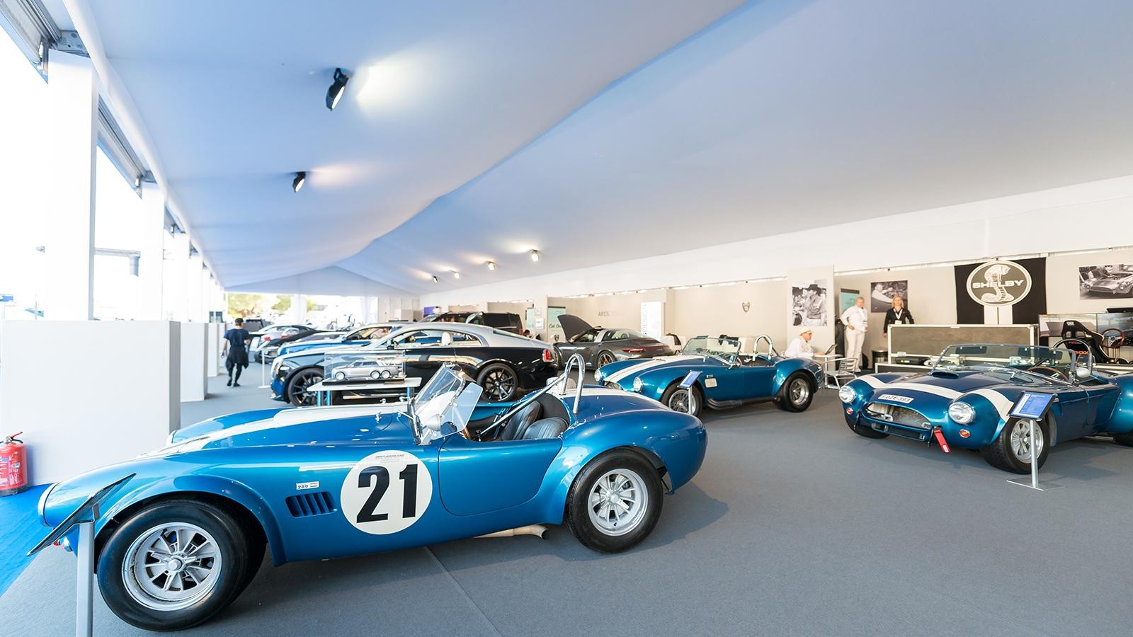 Car Deck exhibition of Monaco Yacht Show