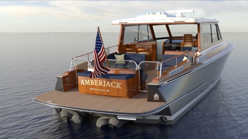 New versatile Daychaser 48 by Zurn Yacht Design to be launched by Boston Boatworks this spring