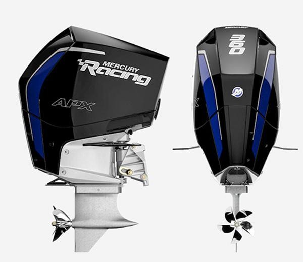 The new Mercury Racing 360 APX,  outboard debuts