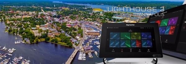 The coastal city of Annapolis is the inspiration behind the name of Raymarine’s latest LightHouse operating system update