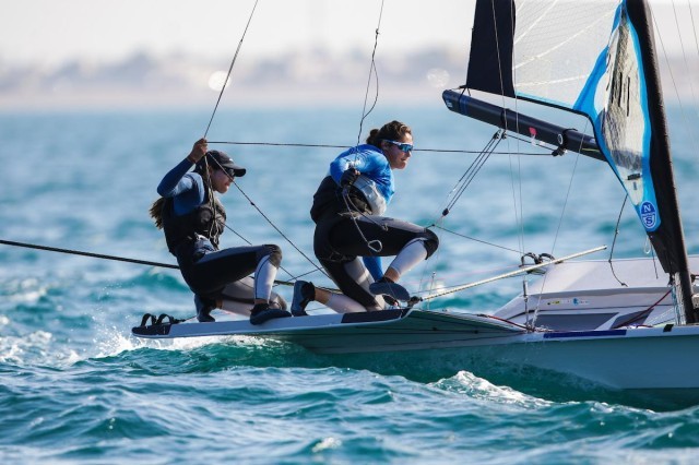 49er World Championship: fresh faces and medalists mix atop standings