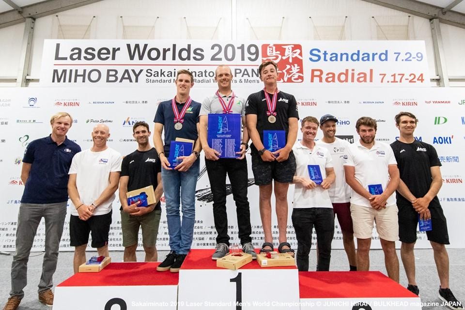 Terminato il Campionato del Mondo Laser Standard in Giappone