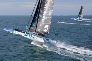 Armel Le Cléac'h gets Banque Populaire flying in the early stages