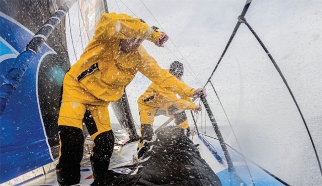 A lot of testing and feedback from Imoca 60 sailors and especially from 11th Hour Racing Team has informed the redesign of Musto’s iconic HPX technical