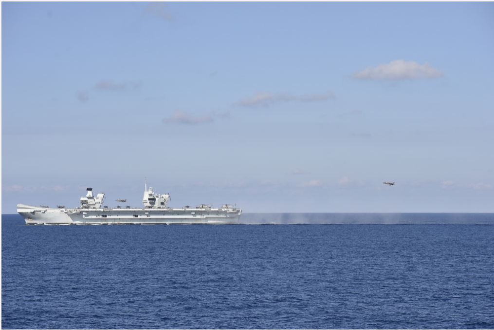 Marina Militare, nave Cavour protagonista di attività di cooperazione