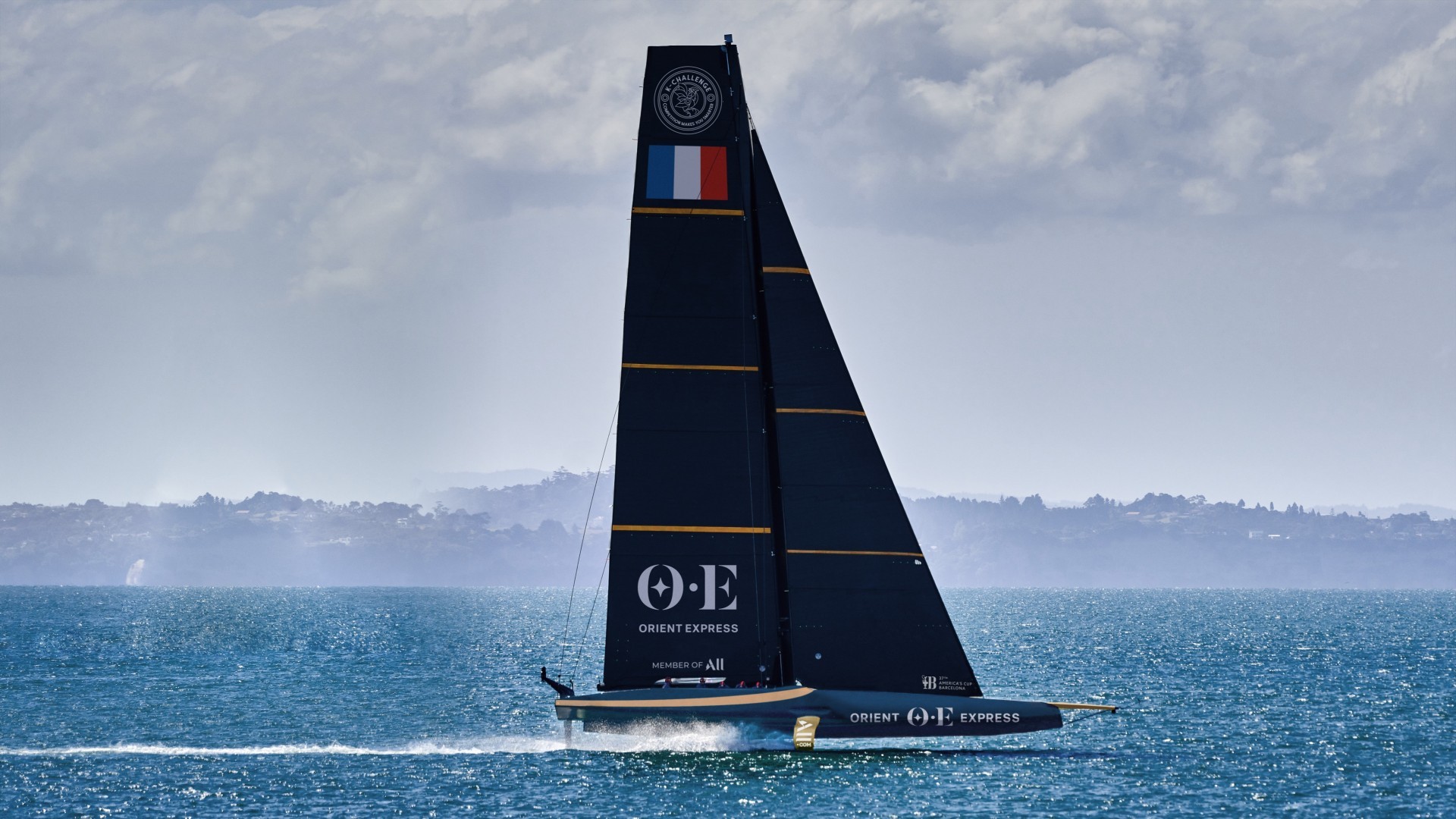 The French challenger for the 37th America's Cup is named Orient Express