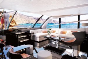 The first two motoryachts in revolutionary BeachClub line: interior