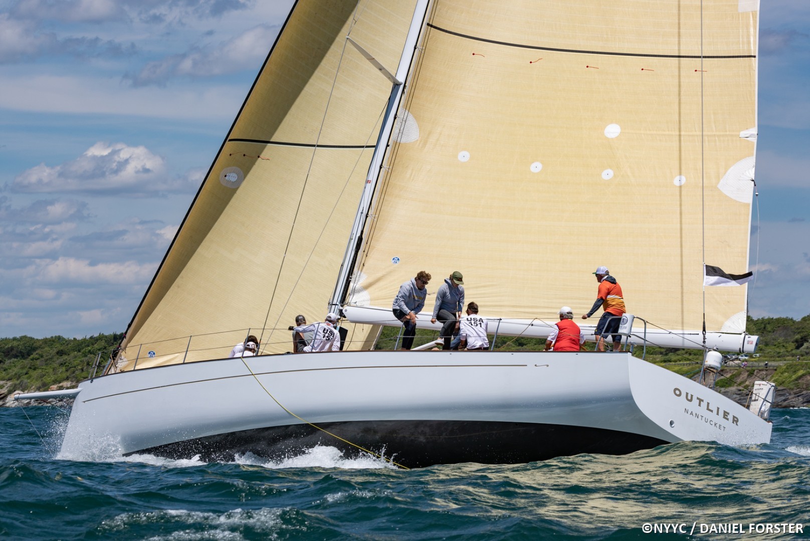 Outlier lives up to its name and mission with win at 168th Annual Regatta