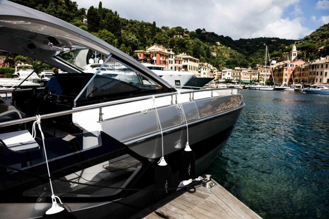 V Marine with Azimut Yachts and Carlo Cracco, 3 of aces in Portofino