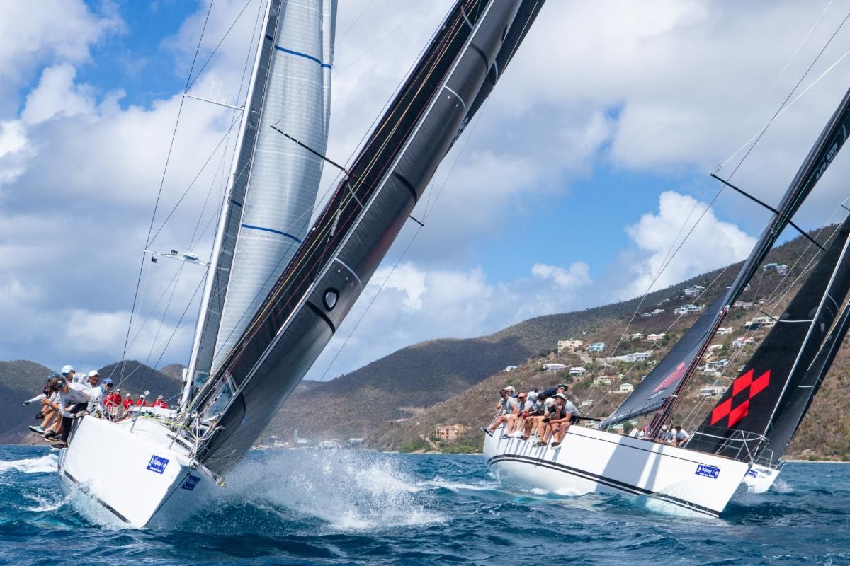 Mixing it up - racing on a wide variety of courses is a unique aspect of the BVI Spring Regatta. © Alastair Abrehart