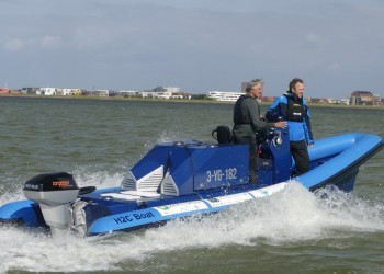 Erstes wasserstoffbetriebenes RIB-Boot sticht in See