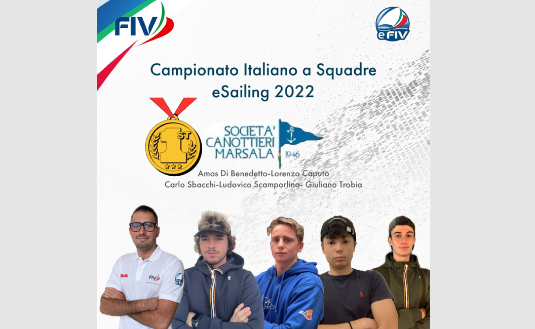 Campionato Italiano eSailing a Squadre di club FIV 2022