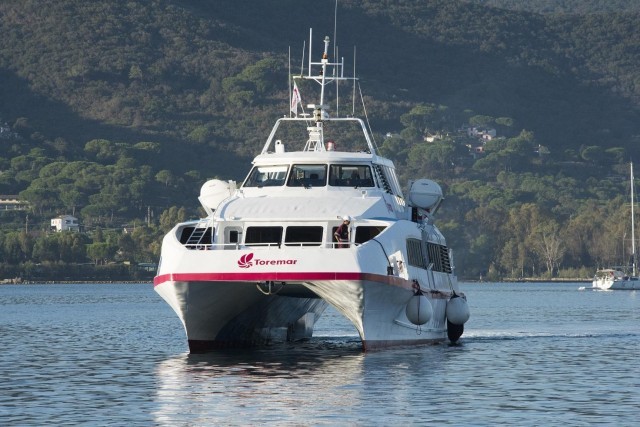 Il nuovo catamarano Toremar, 'Schipparello Jet'
