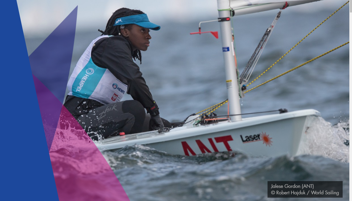 Emerging Nations Programme sailors settle into the Hempel Youth Worlds