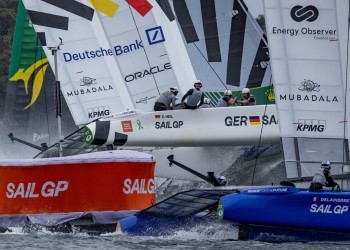 SailGP: Aussies tied on top with Denmark on Sydney Harbour