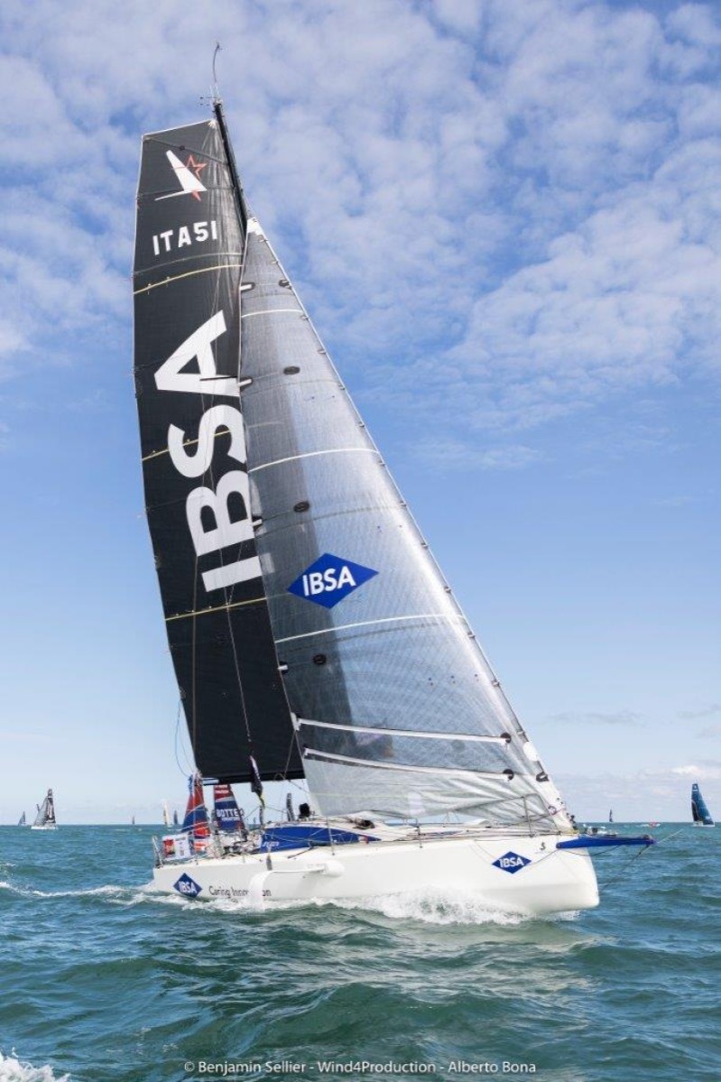 IBSA_Sailing into the Future.Together_Bona onboard Figaro_Ph. Benjamin Sellier 