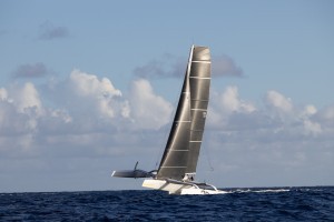 Jason Carroll's MOD70 Argo (USA) finished the RORC Caribbean 600 at 17:18:44 AST and has come runner-up on the two previous races © Arthur Daniel/RORC