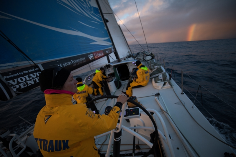 Volvo Ocean Race Leg 7 from Auckland to Itajai, on board Turn the Tide on Plastic