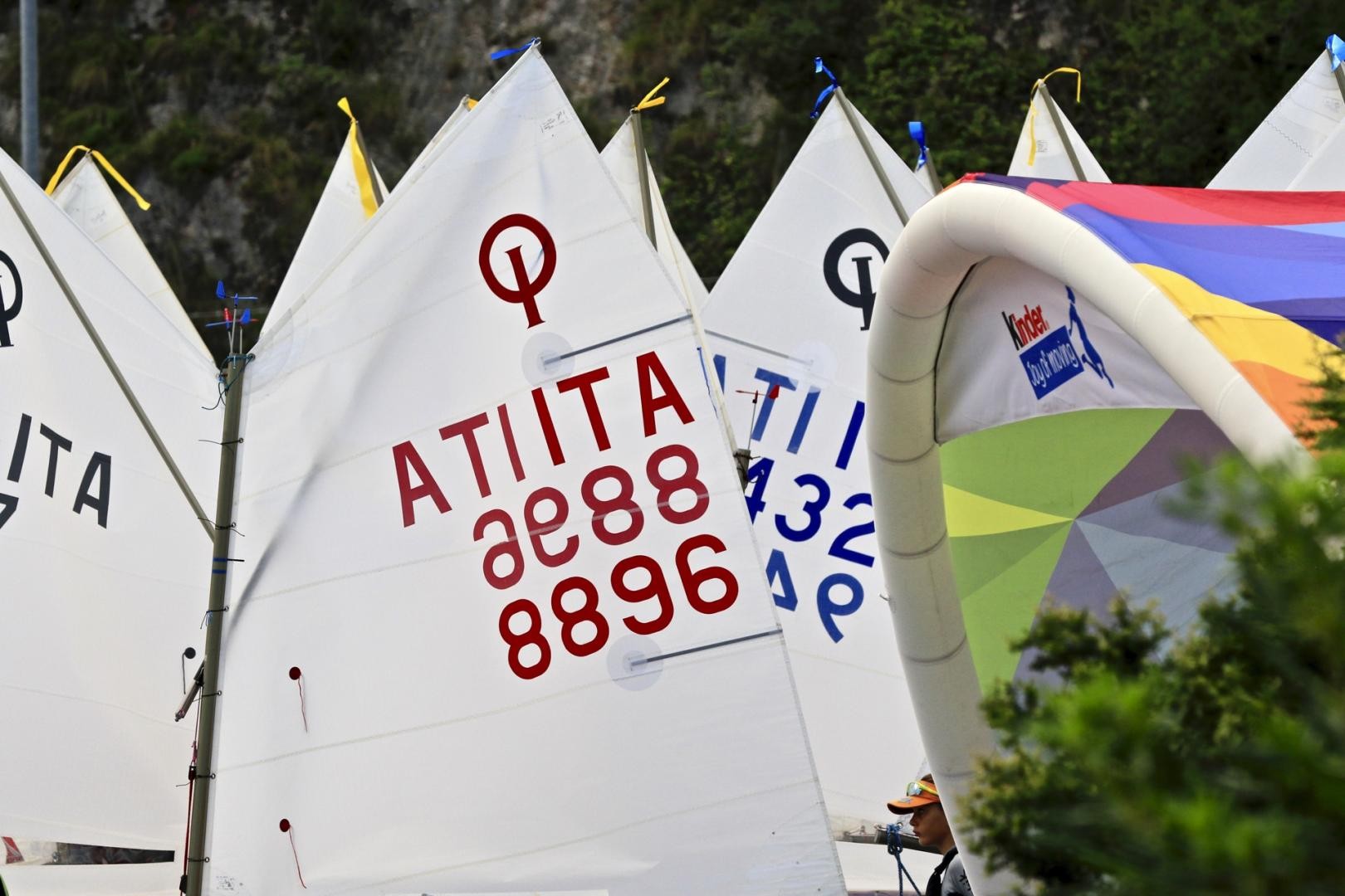 Italiani Giovanili: optimist a Malcesine e windsurf a Torbole, day 3