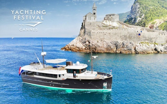 MY Livingstone at the Cannes Yachting Festival