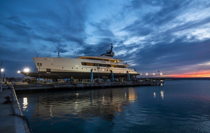 Benetti launched 62-meter Full Custom Yacht FB283