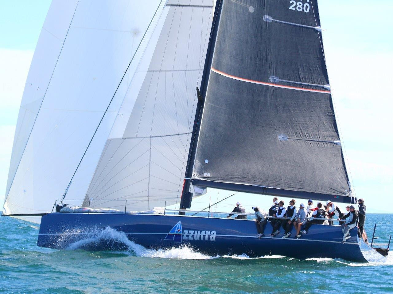 Azzurra 2018 first sail in Valencia
ph. M. Capitani/Azzurra©