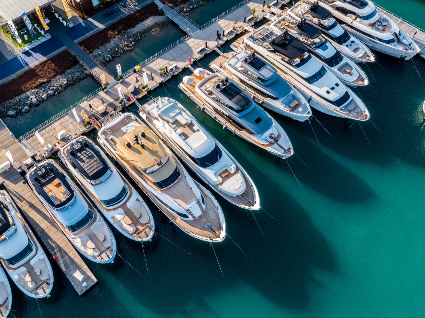 L'italia leader mondiale nella produzione di yacht sopra i 24 metri