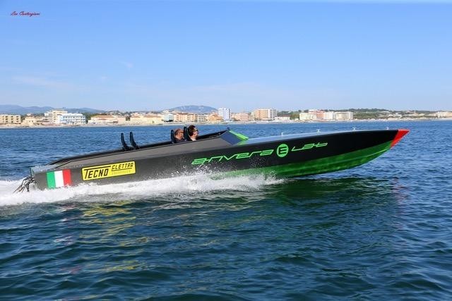 Il prototipo Anvera full electric che parteciperà alla sesta edizione del Solar&Energy Boat Challenge