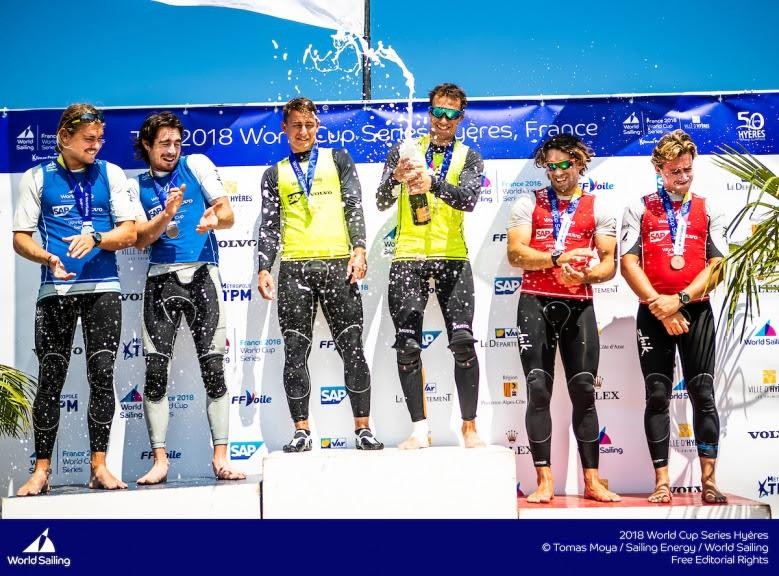 Podium in Hyères at World Cup Series