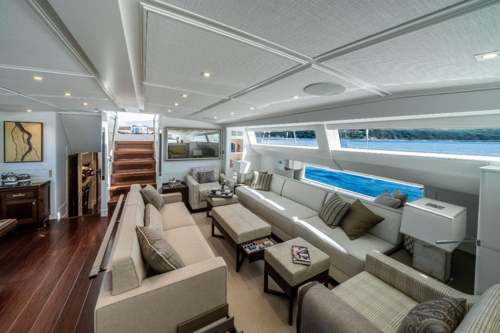Swan 120 - Audrey The First wins the Boat International Design and Innovation Awards in the Interior Design category