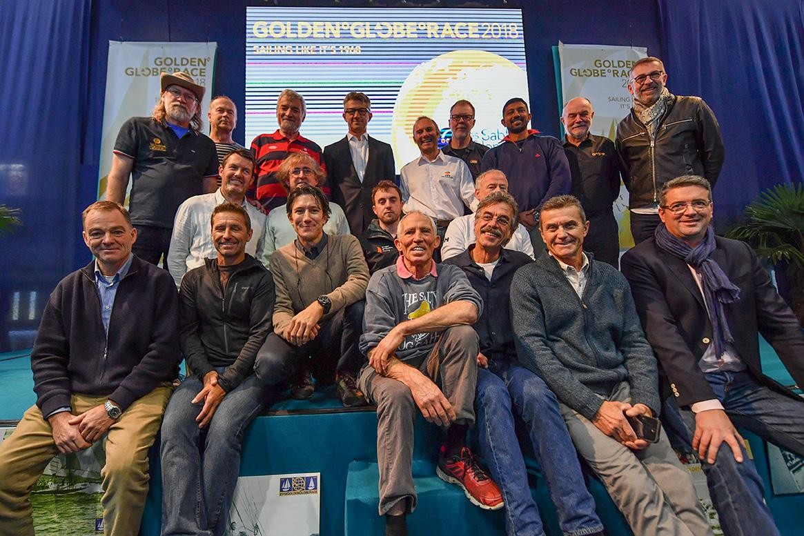 La presentazione della Golden Globe Race 2018 al Nautic di Parigi