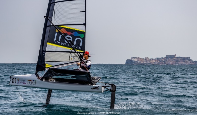 Marina Militare Nastro Rosa Tour Team IREN leads the overall ranking after Formia's leg