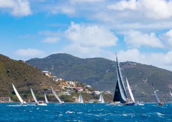 Another windy day for the 49th BVI Spring Regatta 2022