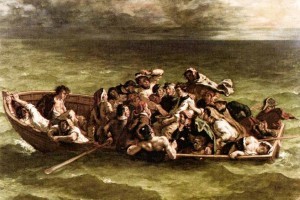 Naufragio di Don Giovanni, Eugene Delacroix