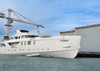 TISG: procedono le attività di allestimento del quarto motor yacht Admiral