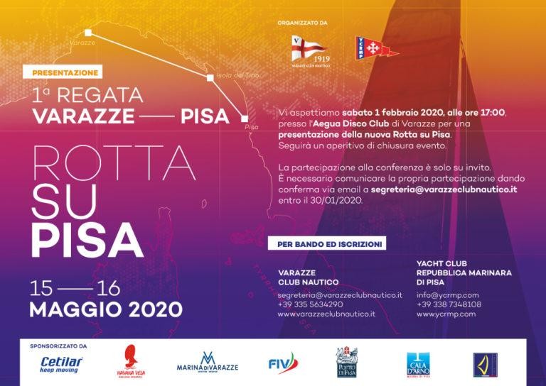 Rotta su Pisa 2020: una nuova regata di avvicinamento alla 151 Miglia e alle altre grandi regate del Mediterraneo