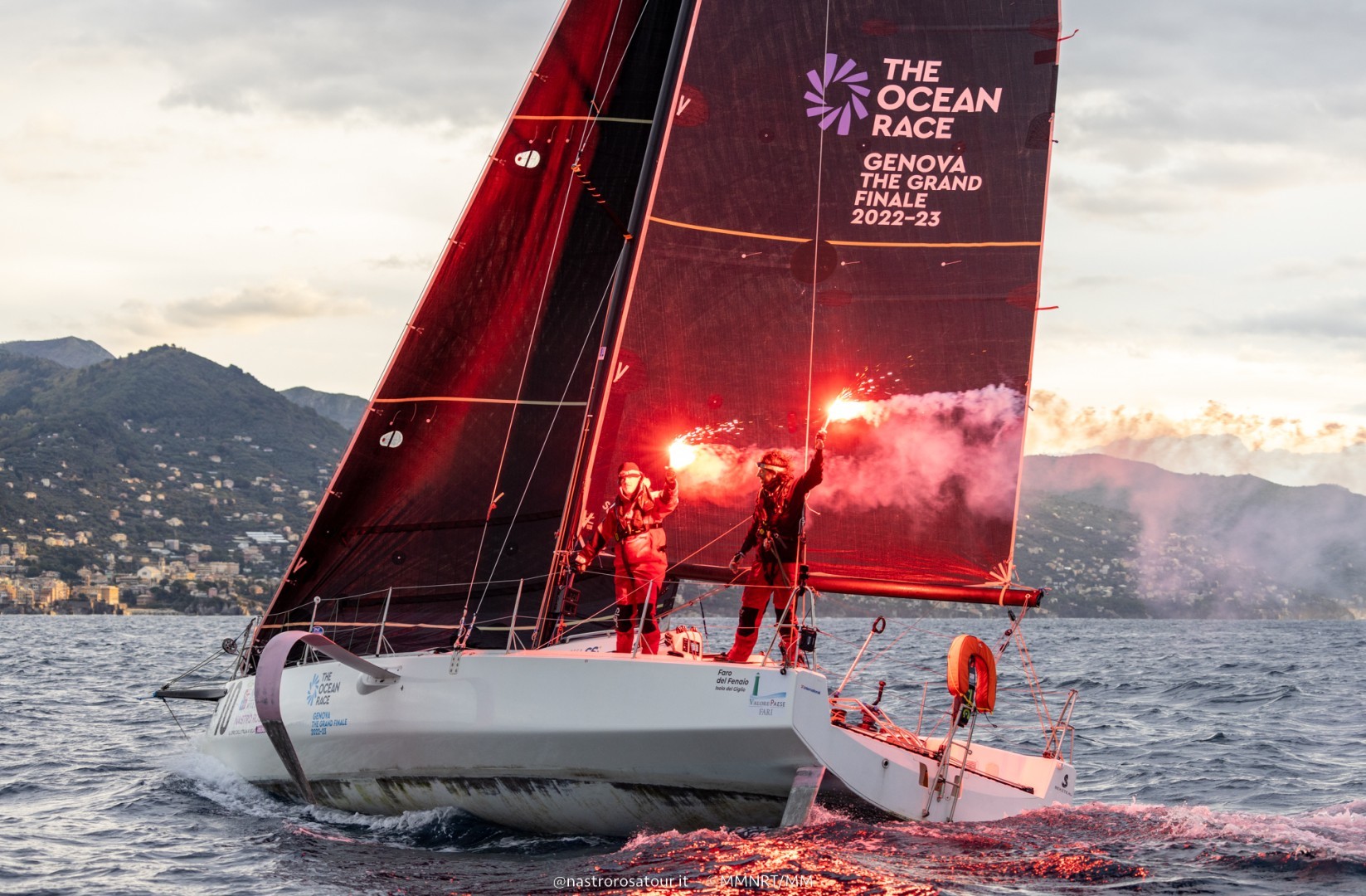 Marina Militare Nastro Rosa Veloce, The Ocean Race-Genoa Grand Finale wins in Genoa